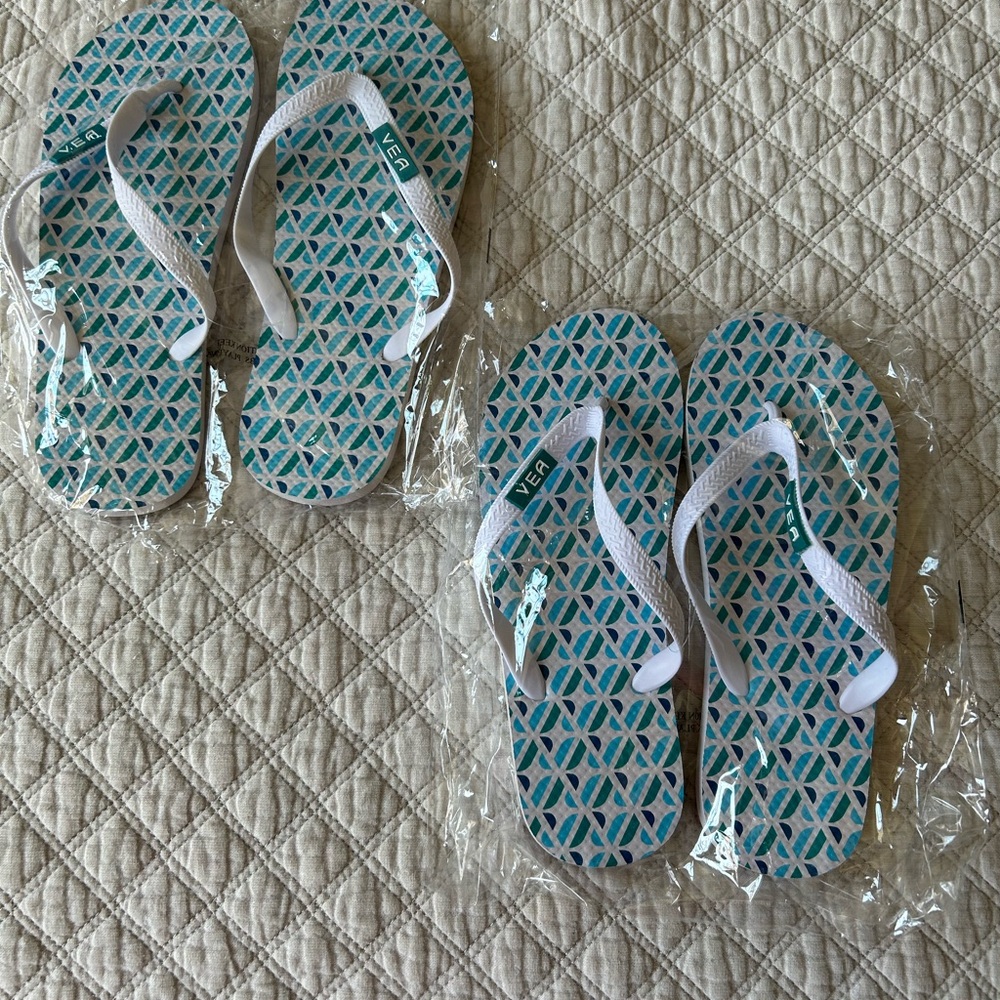 4 Pairs for $20 sold together.
VEA Flip Flops.
Sold all together. - Picture 4 of 4